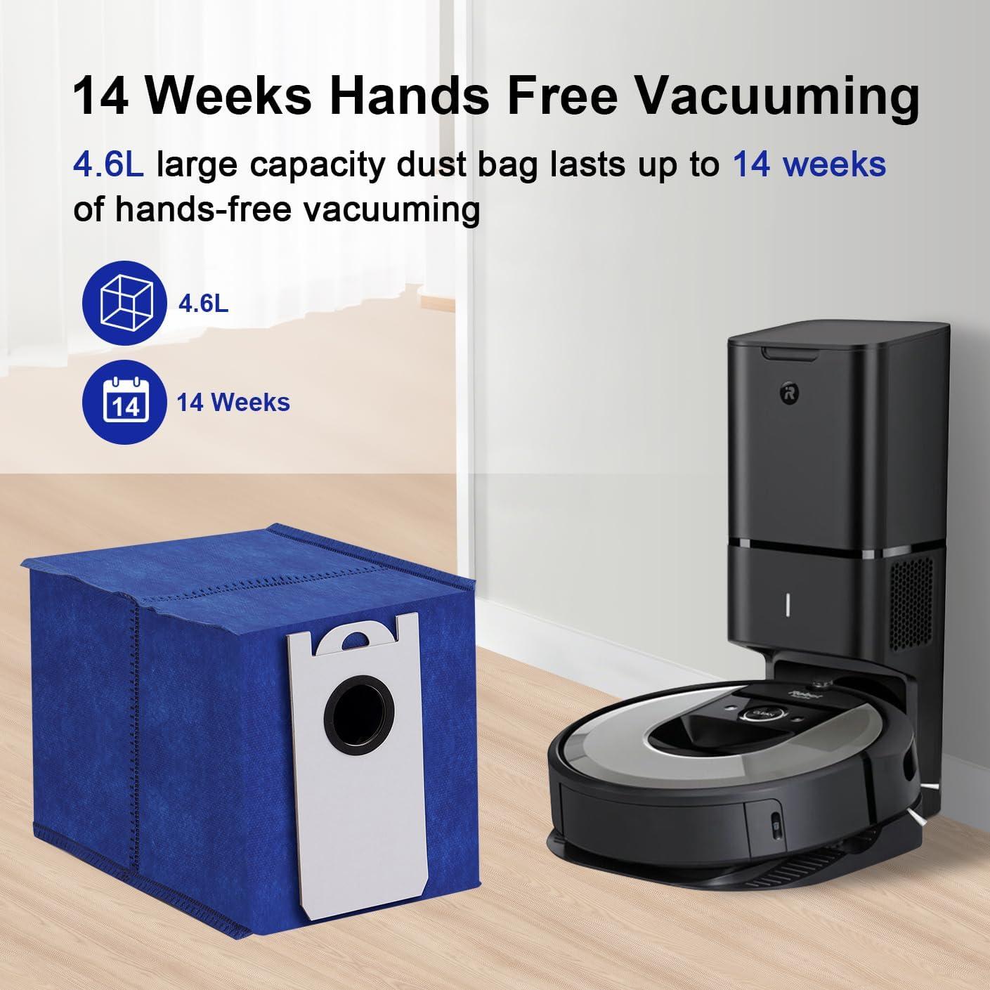 Bolsas de polvo desechables JoaSinc 4.6L para BObsweep RC400