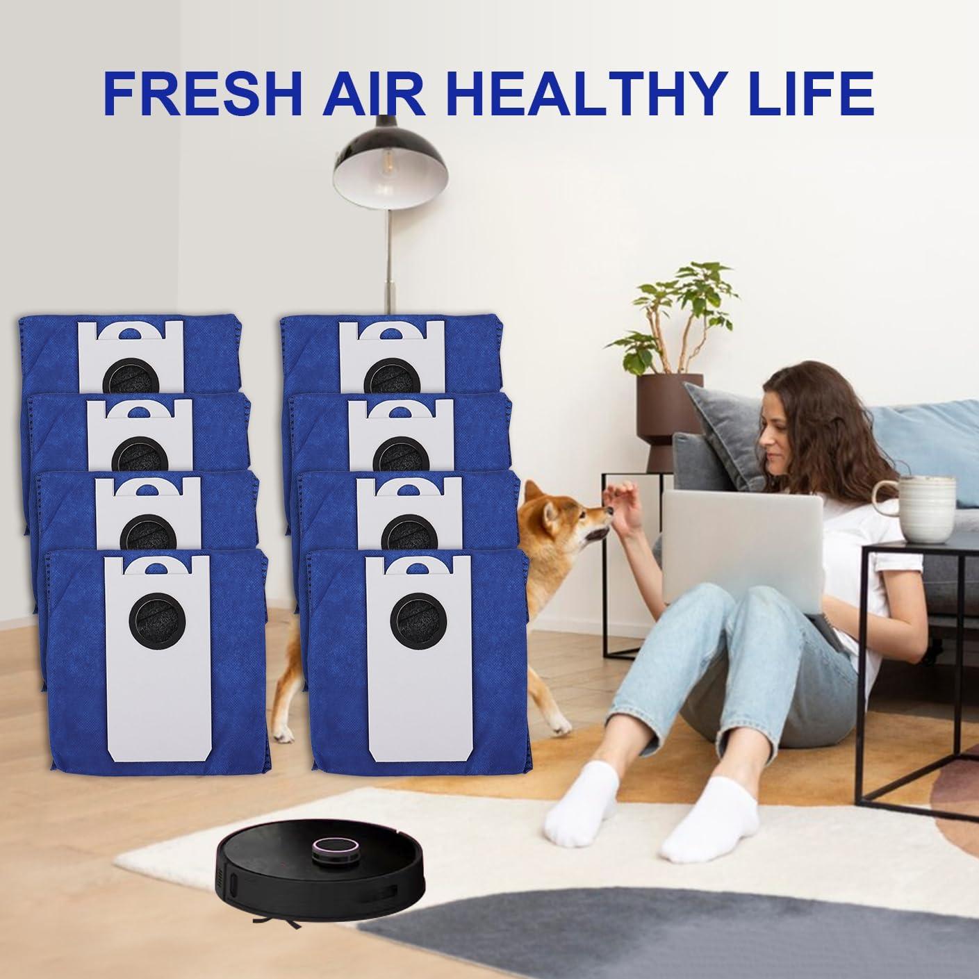 Bolsas de polvo desechables JoaSinc 4.6L para BObsweep RC400