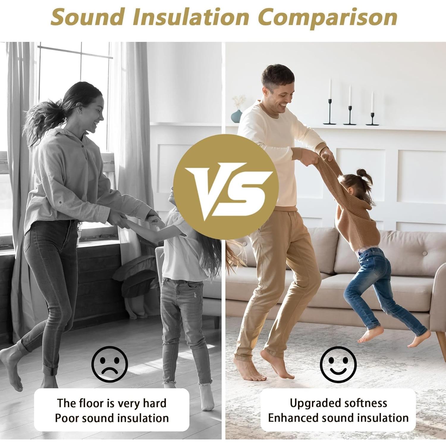 Alfombra de área TENGTENGLINK 2.44x3.05m Gris Vintage