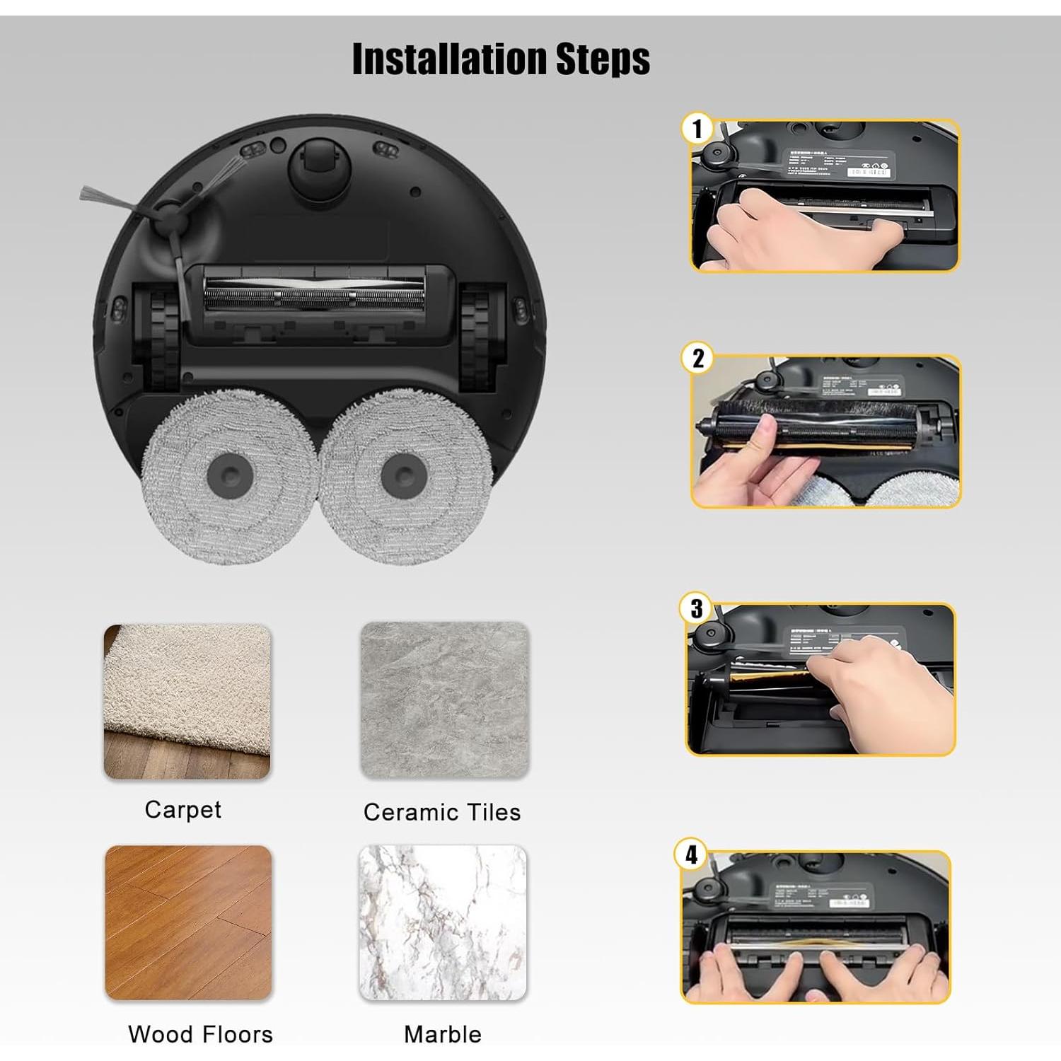 Cepillo TriCut Soniicmomo para Aspiradoras Dreame L10s/L20