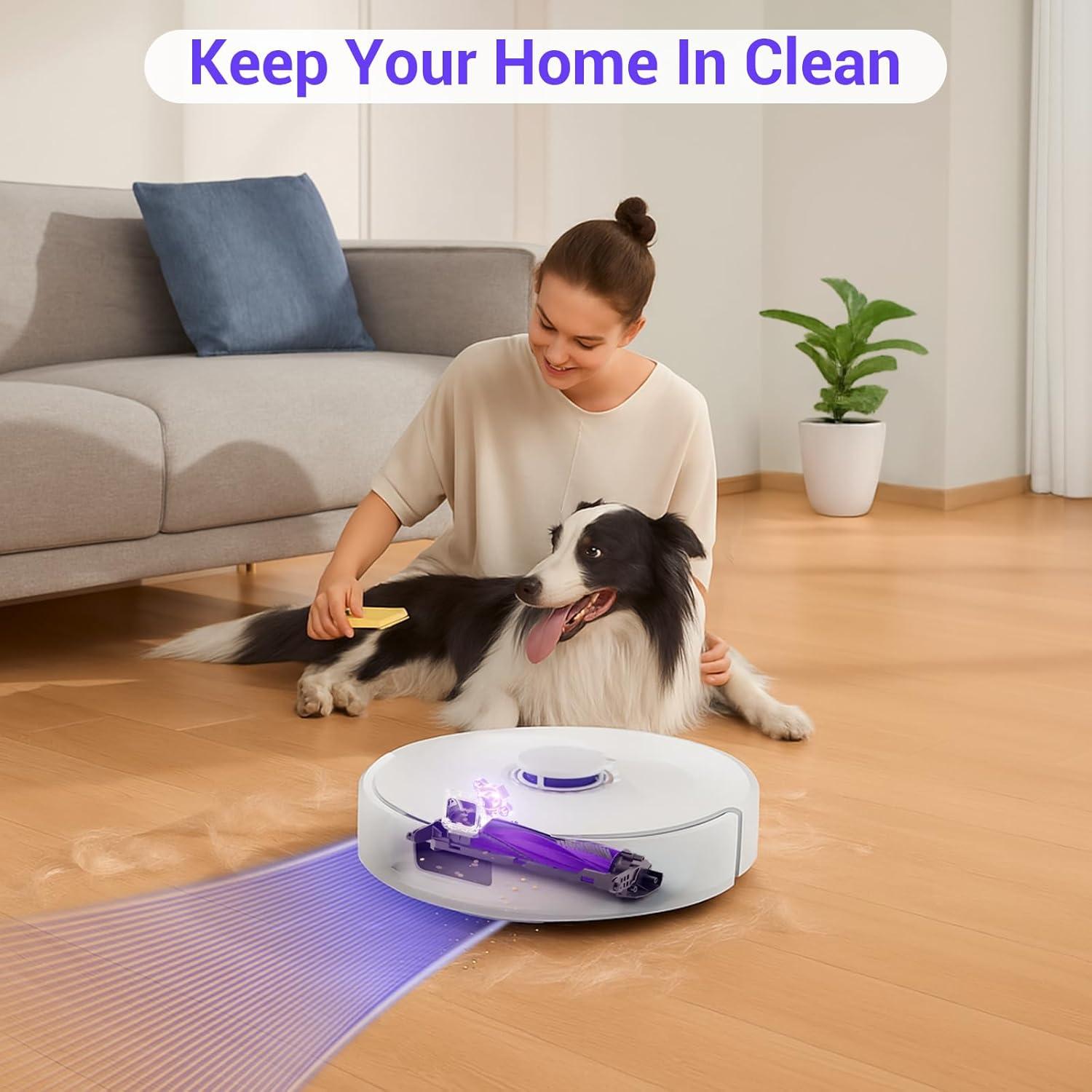 Kit de Repuesto Bluevisk para Aspiradora Robótica Narwal Freo Z10 Ultra