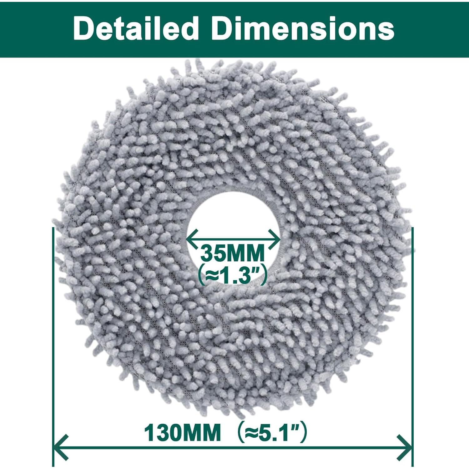 Almohadillas de Limpieza para Robot Aspiradora SANLQF - 8 Piezas
