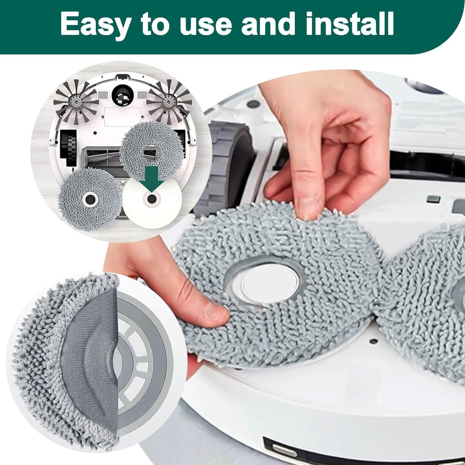 Almohadillas de Limpieza para Robot Aspiradora SANLQF - 8 Piezas