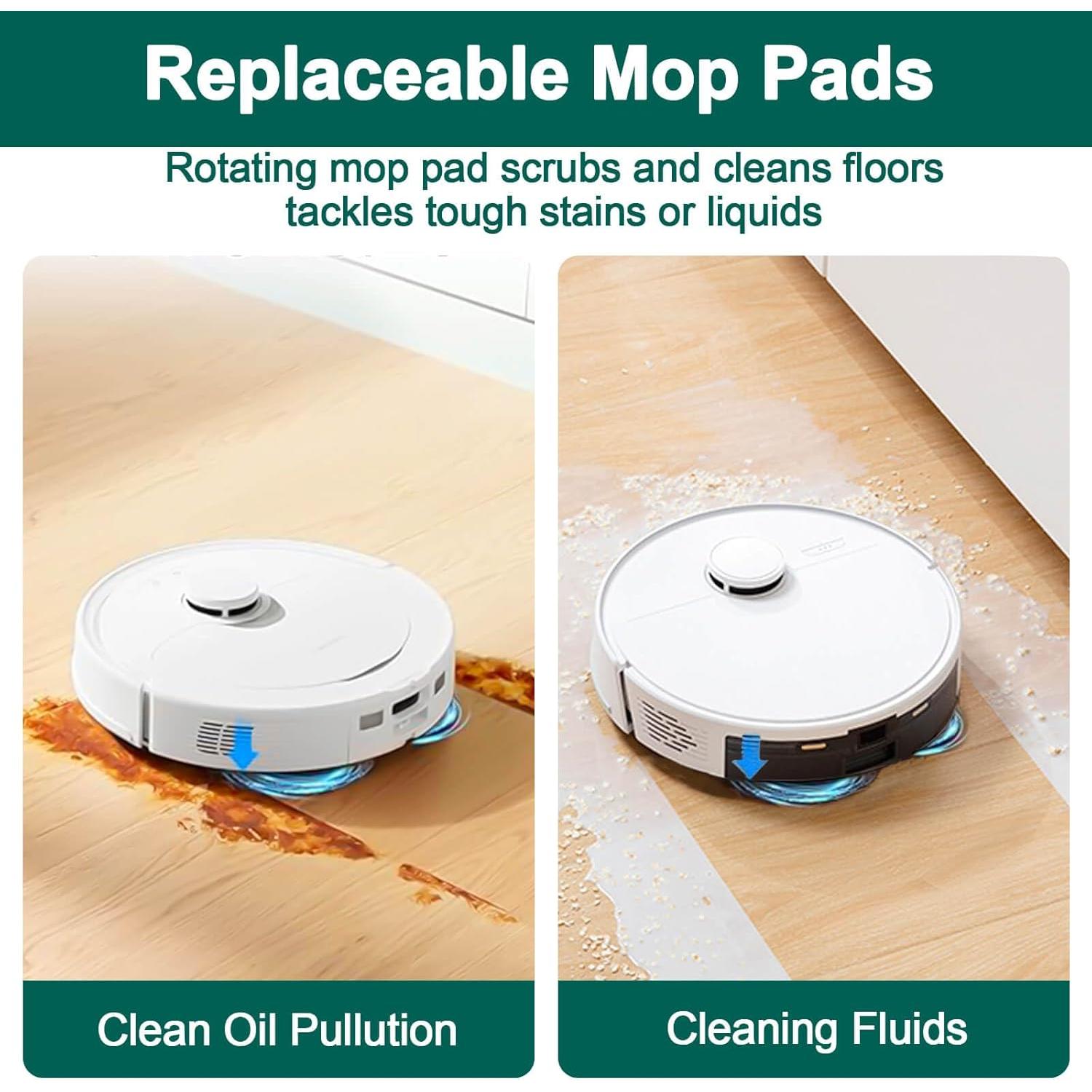 Almohadillas de Limpieza para Robot Aspiradora SANLQF - 8 Piezas