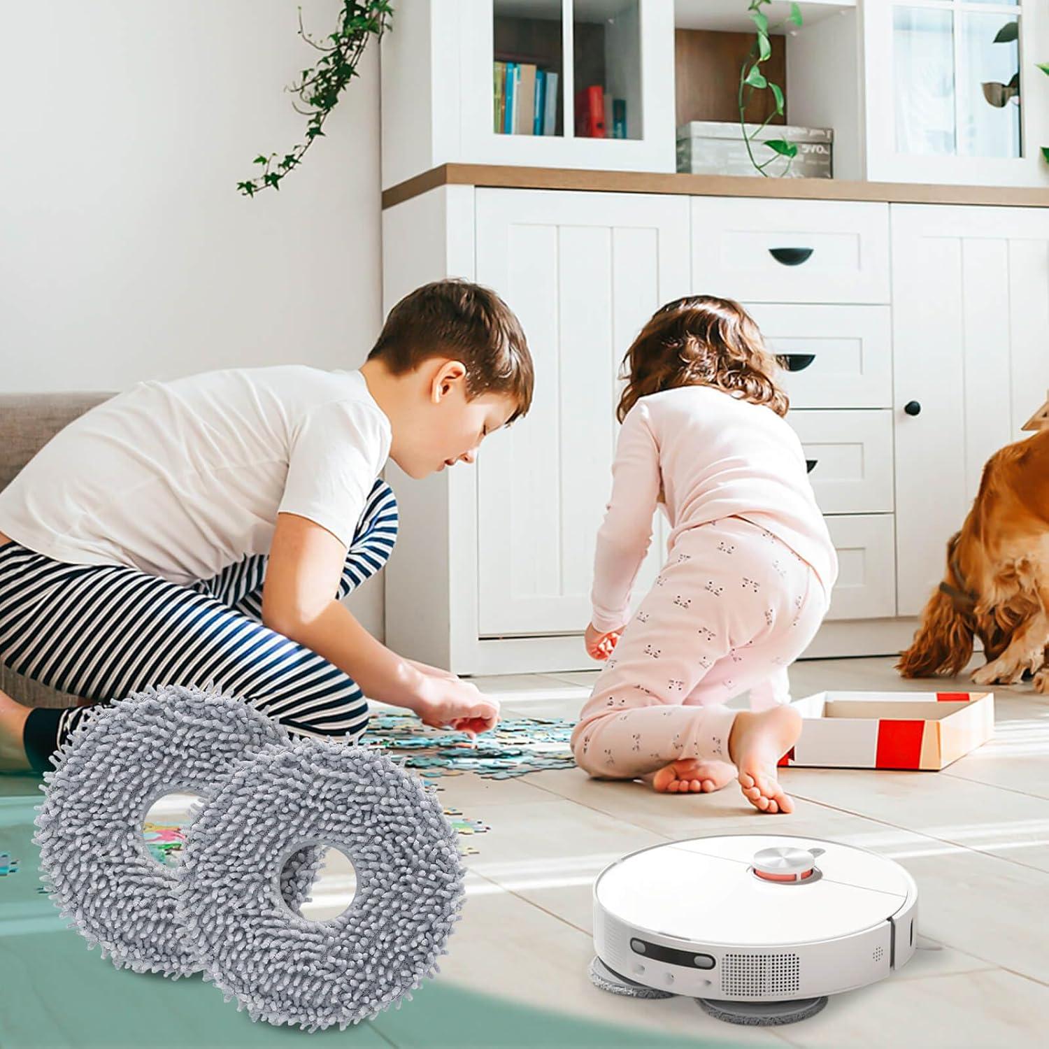 Almohadillas de Limpieza para Robot Aspiradora SANLQF - 8 Piezas