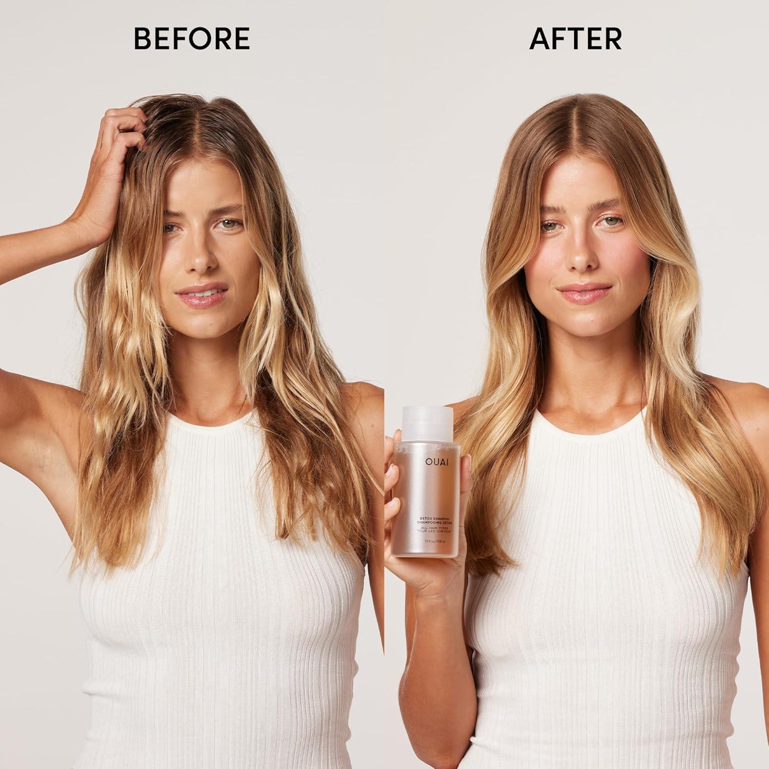 Champú y Acondicionador OUAI para Cabello Fino - 2 Unidades