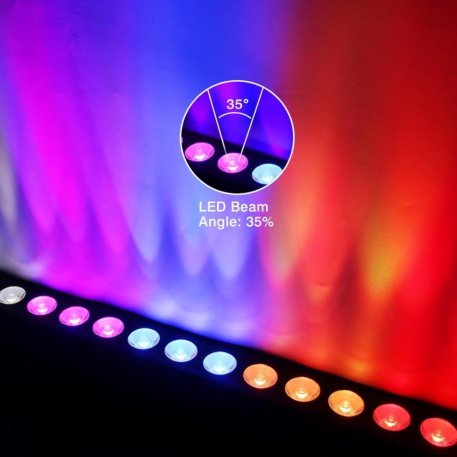 Barra de Luz LED OPPSK 150W 6IN1 RGBWA+UV para Eventos
