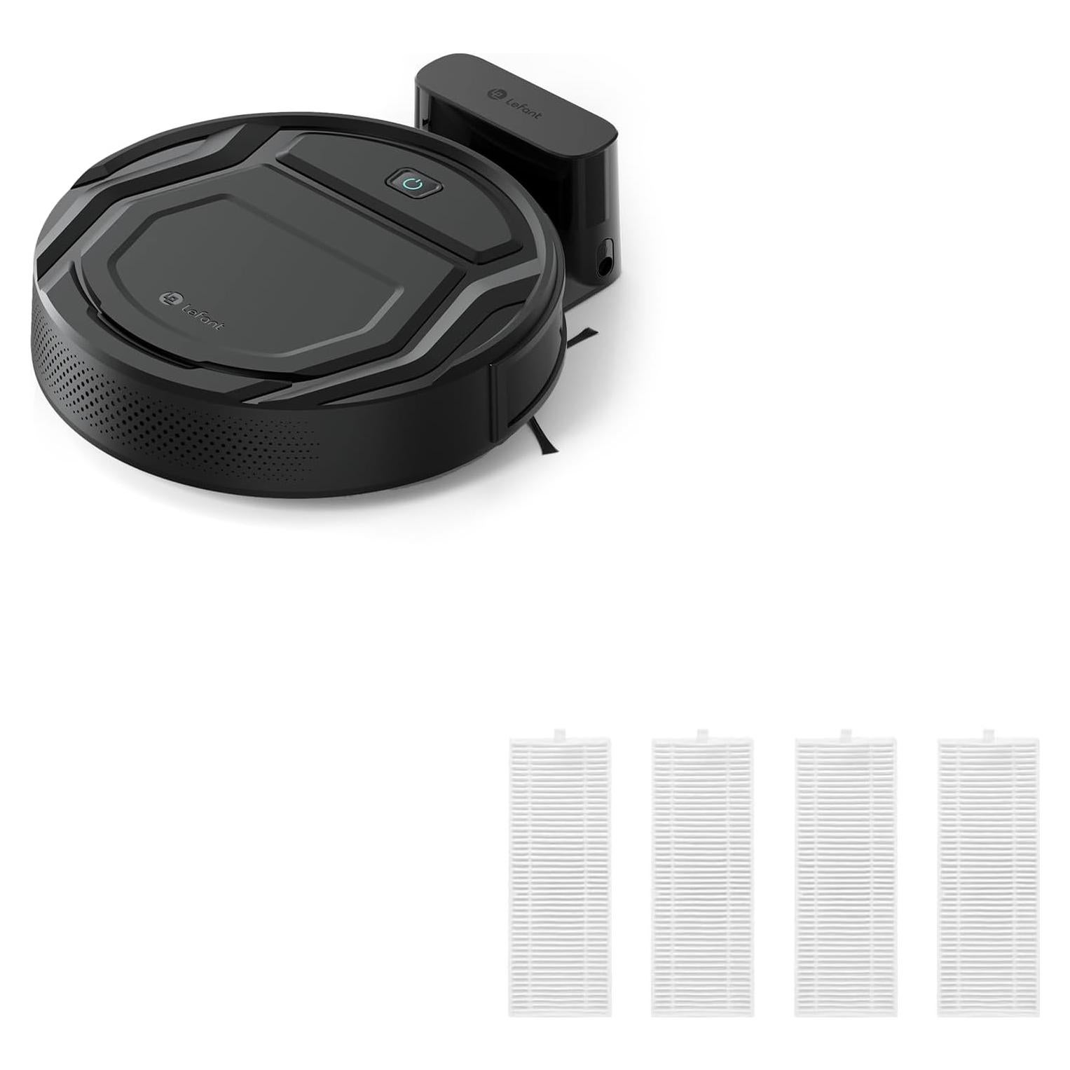 Aspiradora Robot Lefant M210 con 4 Filtros Extra