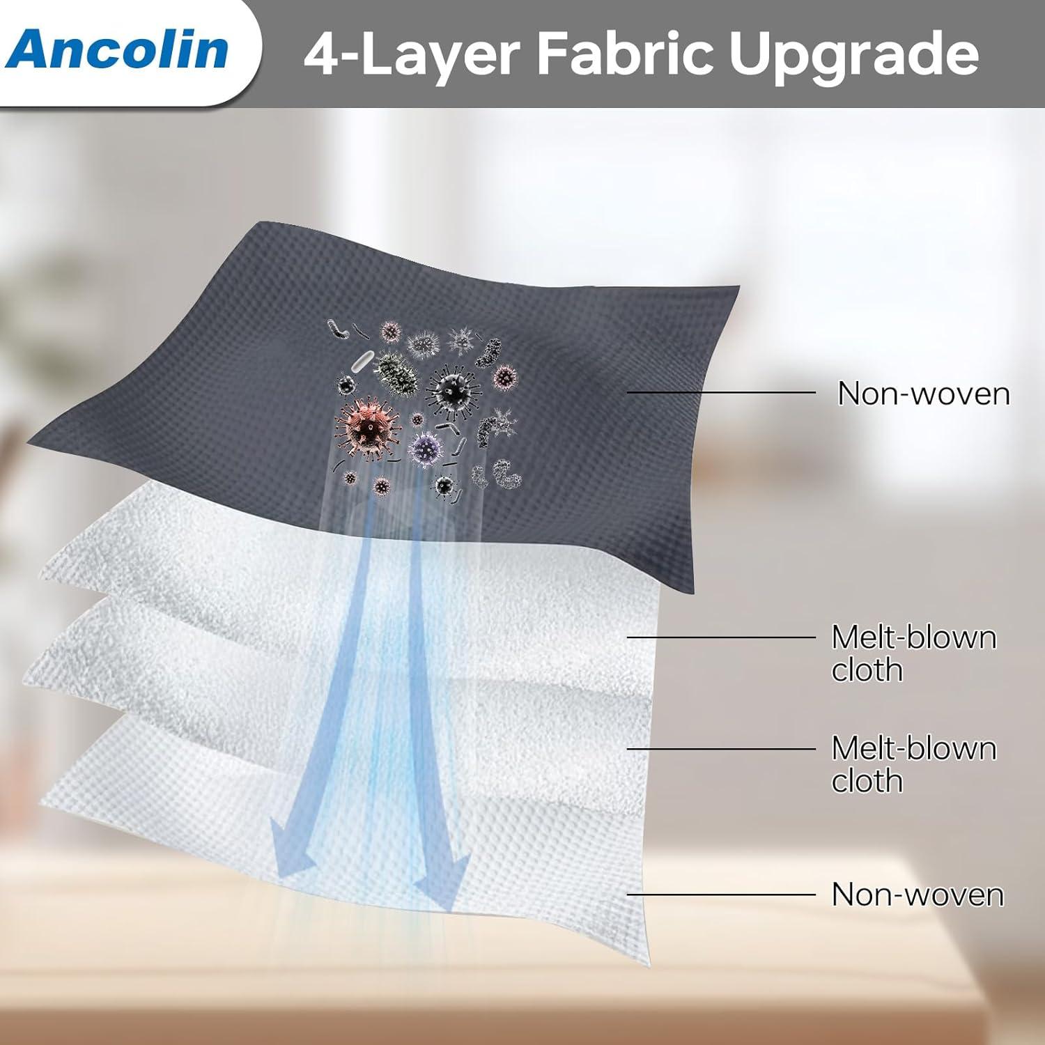 Paquete de 15 bolsas de polvo Ancolin para aspiradora eufy X10 Pro Omni