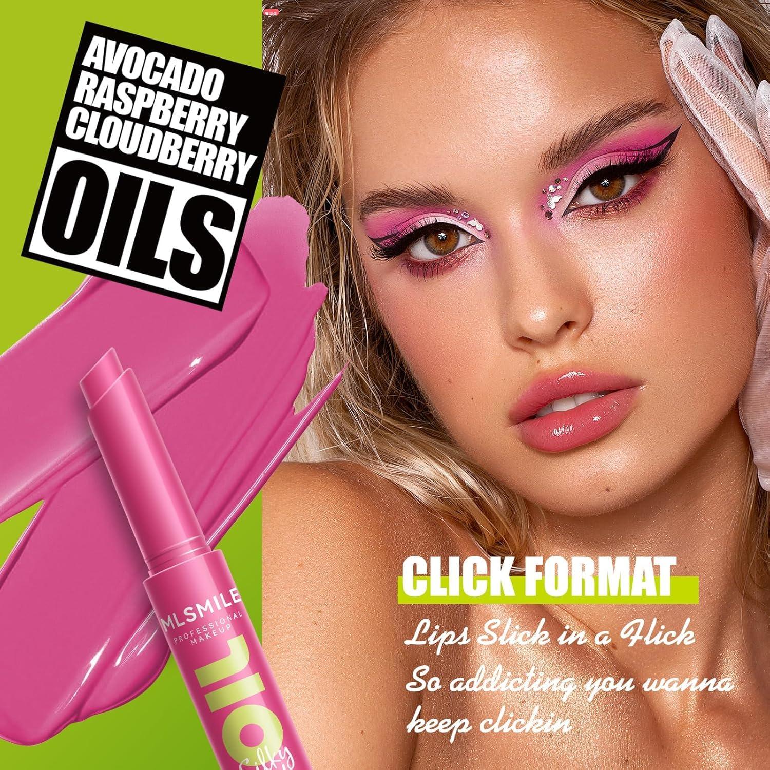 Brillo de Labios Hidratante MLSMILE - 3 Colores, Aumento de Labios