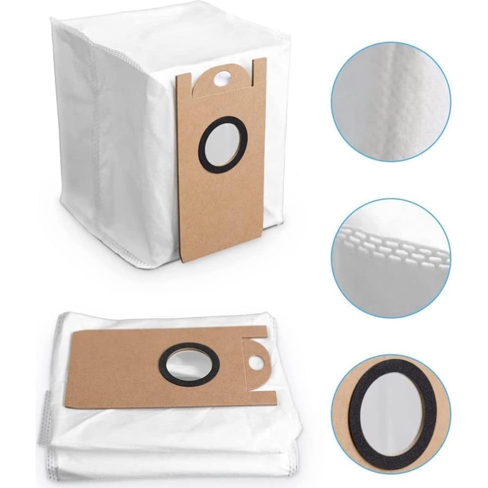 6 Bolsas de Polvo Reemplazo Fangool para Aspiradora Amarey A90+