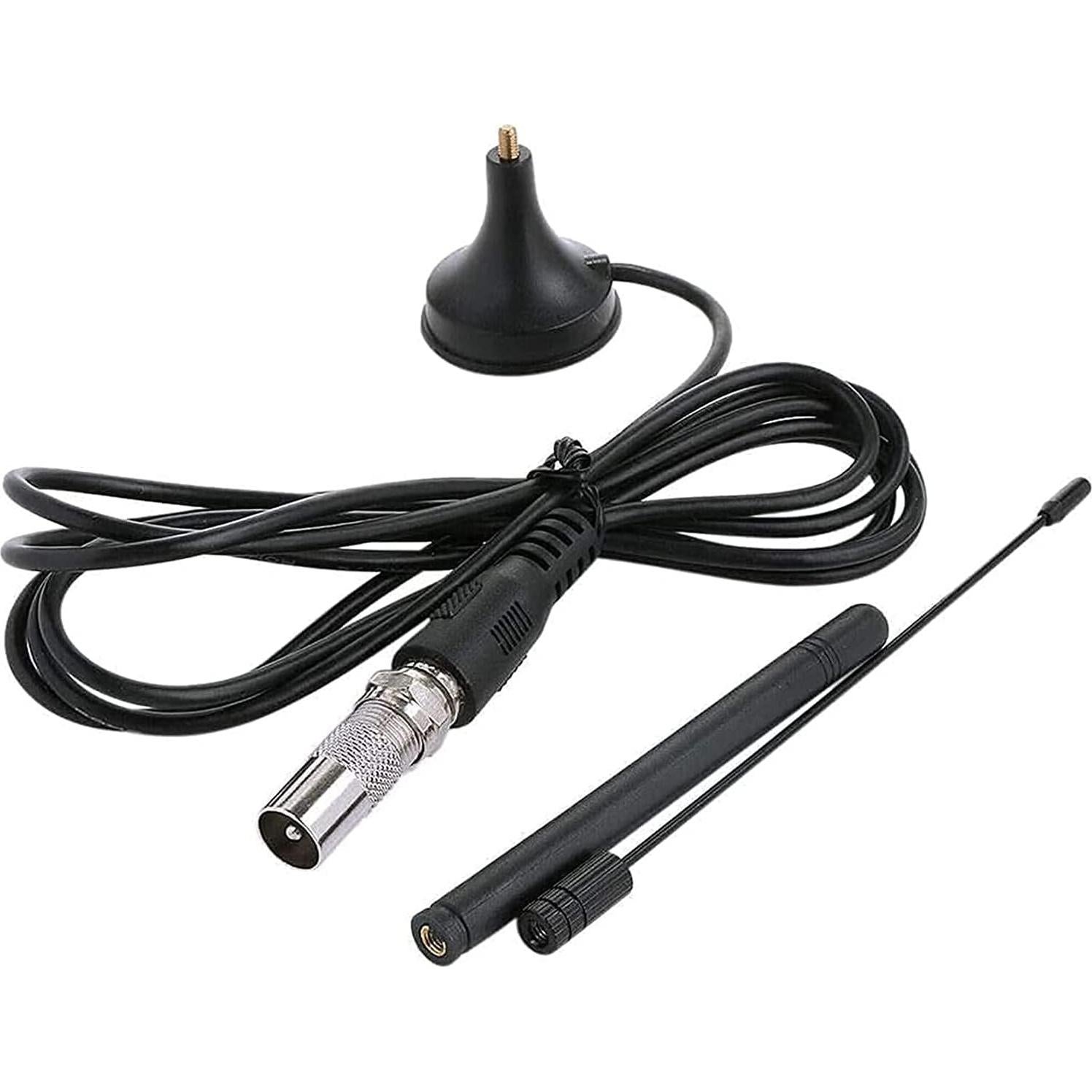 Antena de TV DTA-180 VJK Portátil 1080P VHF UHF 80.5 km