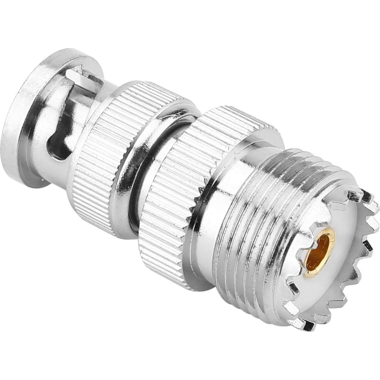 Adaptador Coaxial UHF Hembra a BNC Macho Odorkle 50 Ohm