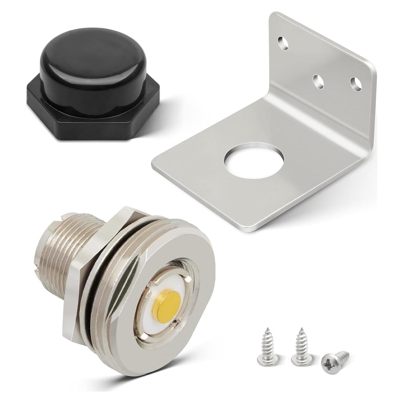 Conector NMO a PL259 con soporte en L Anina 16 mm