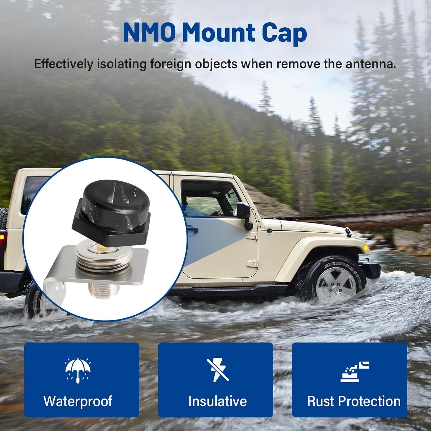 Conector NMO a PL259 con soporte en L Anina 16 mm