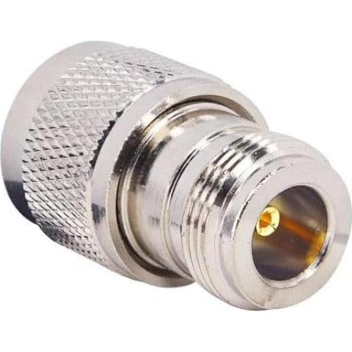 Adaptador RF DHT Electronics Tipo N Hembrado a PL259 Macho - Paquete de 2