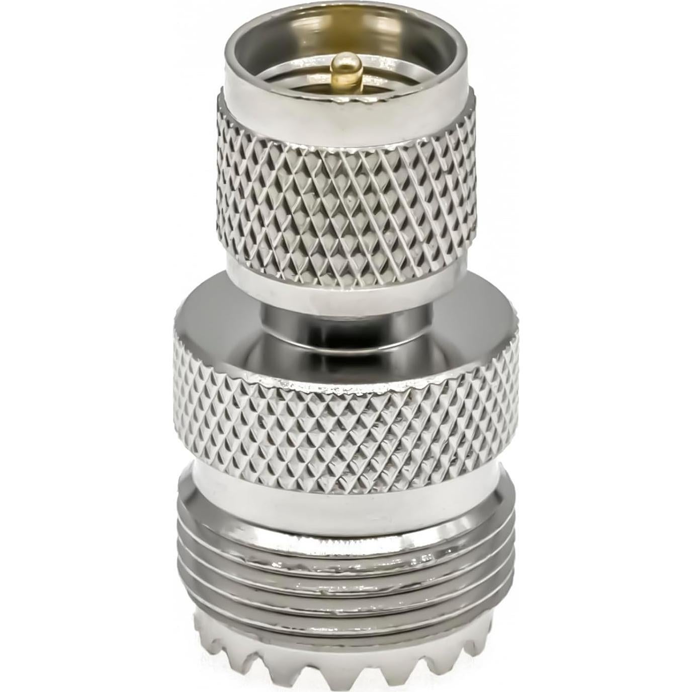 Adaptadores Coaxiales PL259 UHF Ahoaepy 2PCS Mini UHF Macho