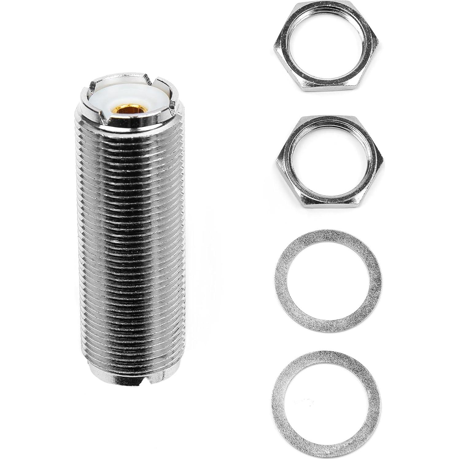 Adaptador NMO a PL259 Fumei - Conector UHF Hembra SO-239