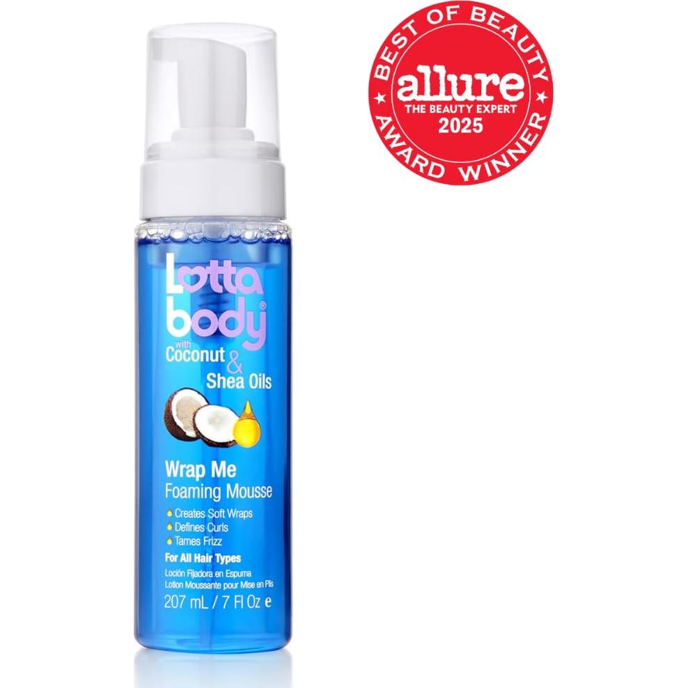 Mousse para Cabello Rizado Lottabody 207 ml - Antifrizz y Definición