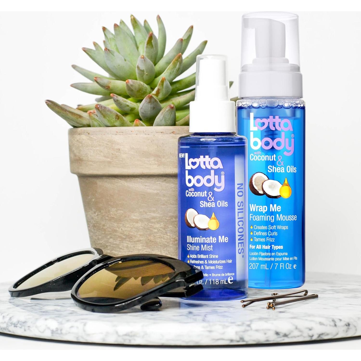 Mousse para Cabello Rizado Lottabody 207 ml - Antifrizz y Definición