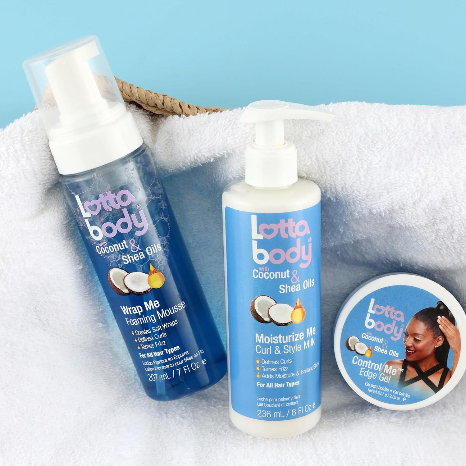 Mousse para Cabello Rizado Lottabody 207 ml - Antifrizz y Definición