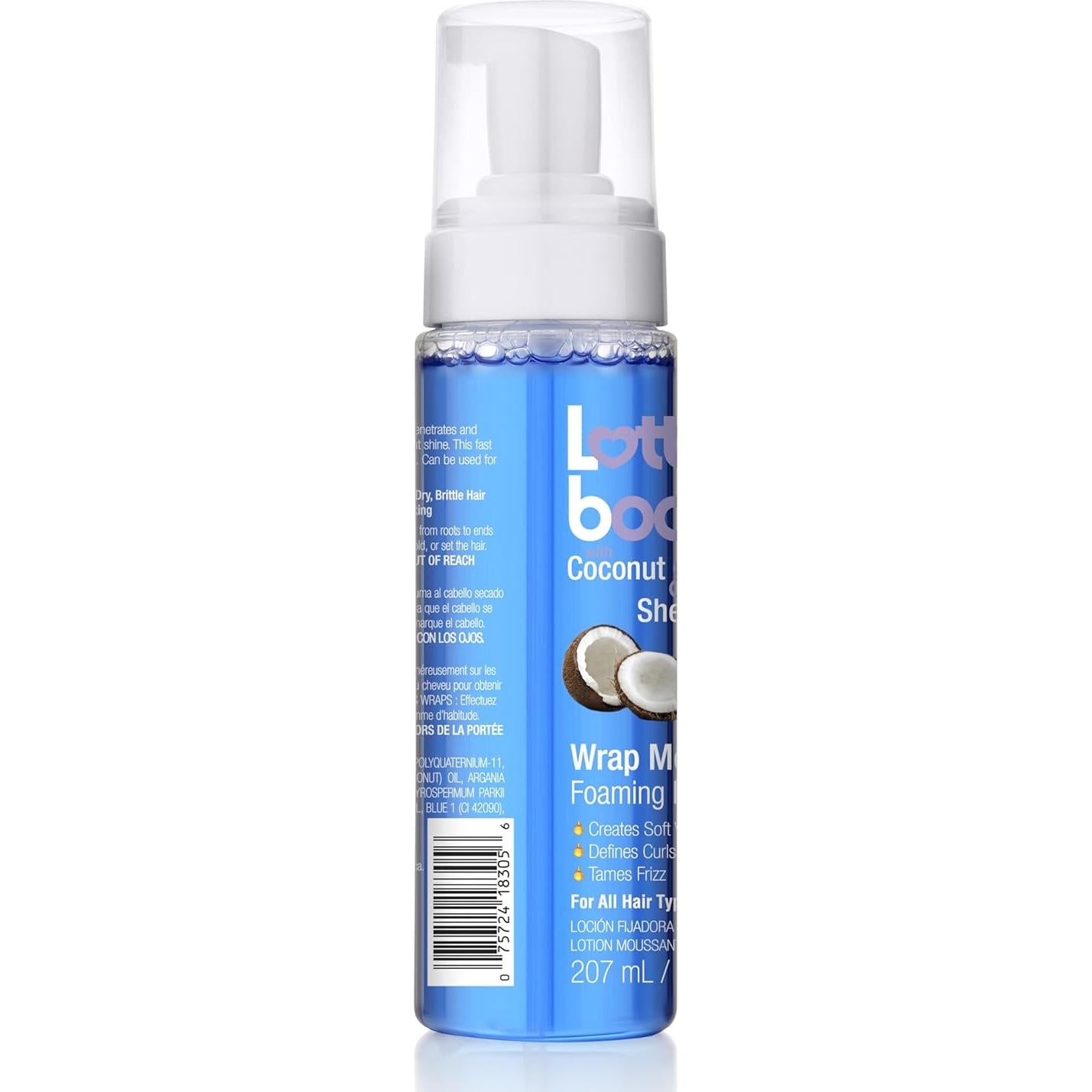 Mousse para Cabello Rizado Lottabody 207 ml - Antifrizz y Definición