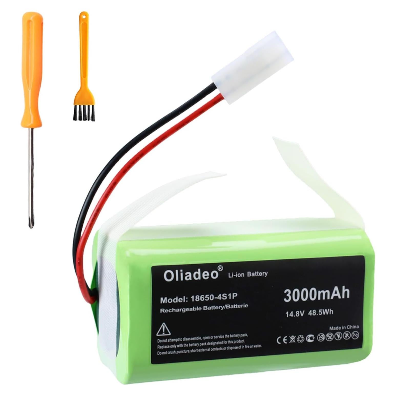 Batería de Reemplazo Bissell WJ540011 3000mAh para Aspiradora