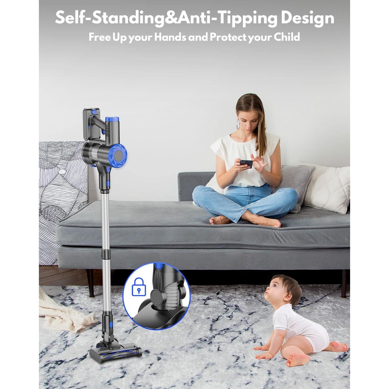 Aspiradora Inalámbrica AIRDIYA P1 8 en 1 2200mAh 35 Min