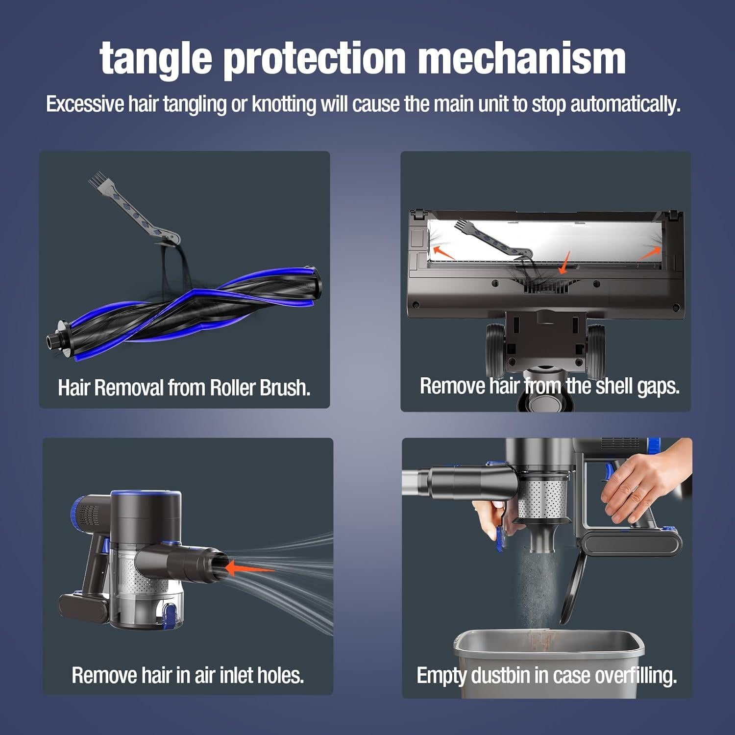 Aspiradora Inalámbrica AIRDIYA P1 8 en 1 2200mAh 35 Min