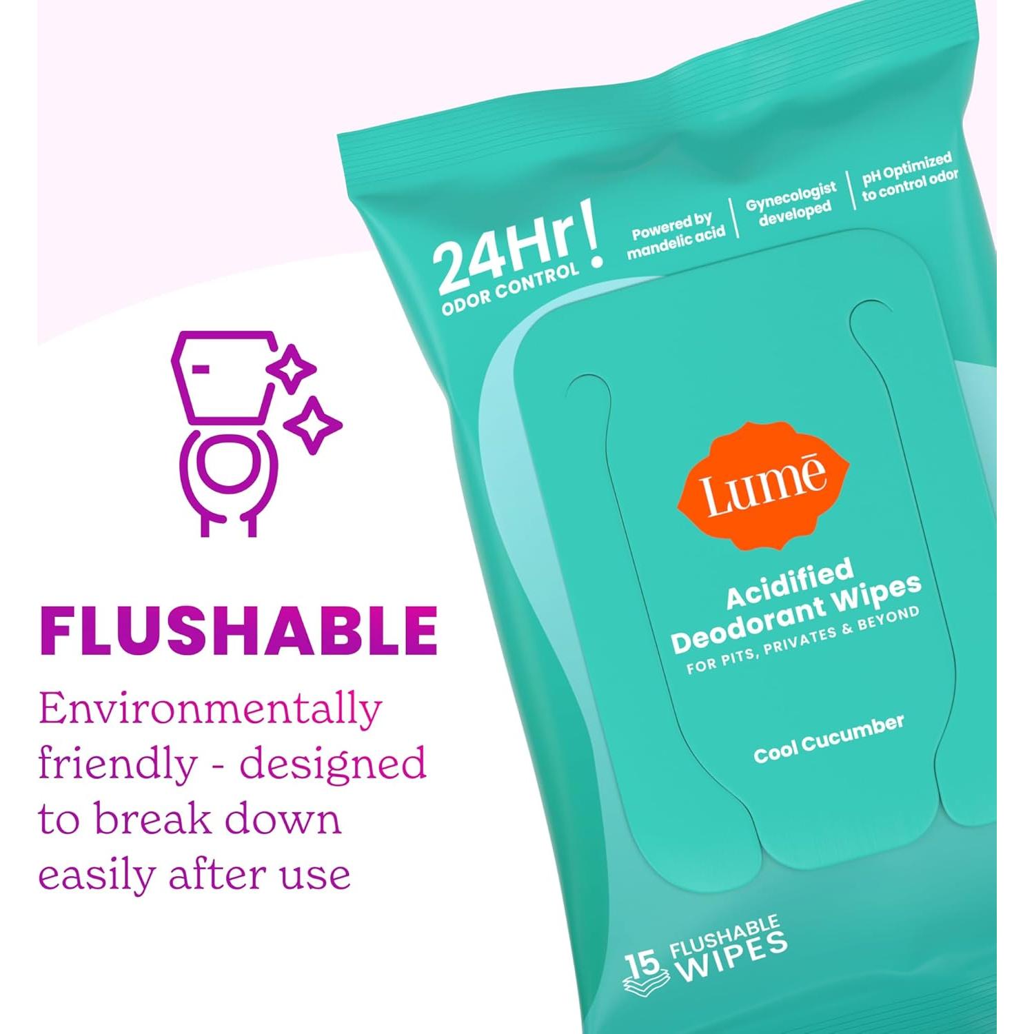 Lume Jabón Corporal Acidificado 240g Lavanda Salvia + 15 Toallitas