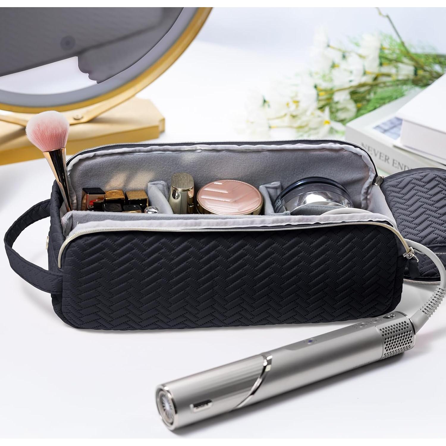 Bolsa de Viaje para Herramientas de Cabello ELCUPA Negra 34x12.7x14 cm