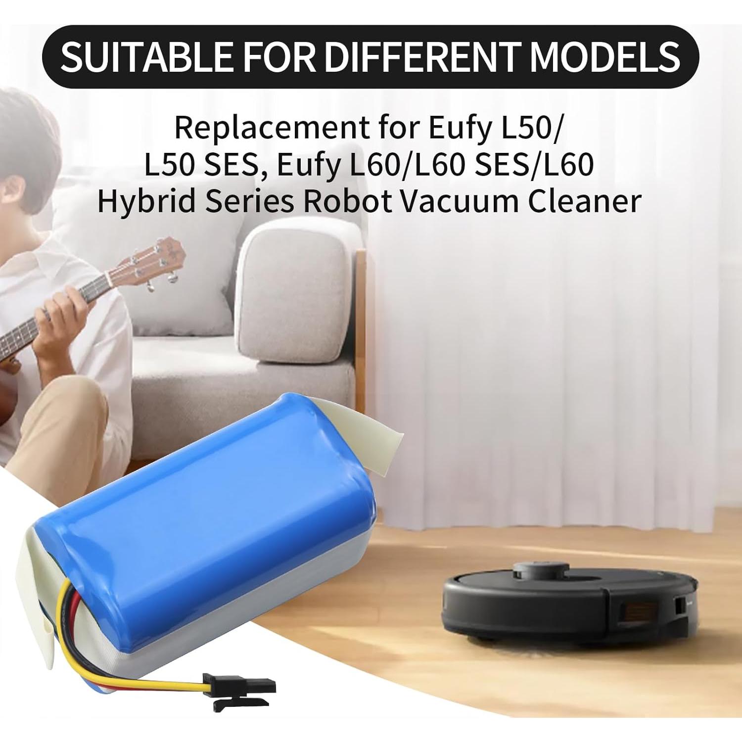 Batería de Reemplazo ZTHY AK330 14.4V 2600mAh para Eufy L50/L60