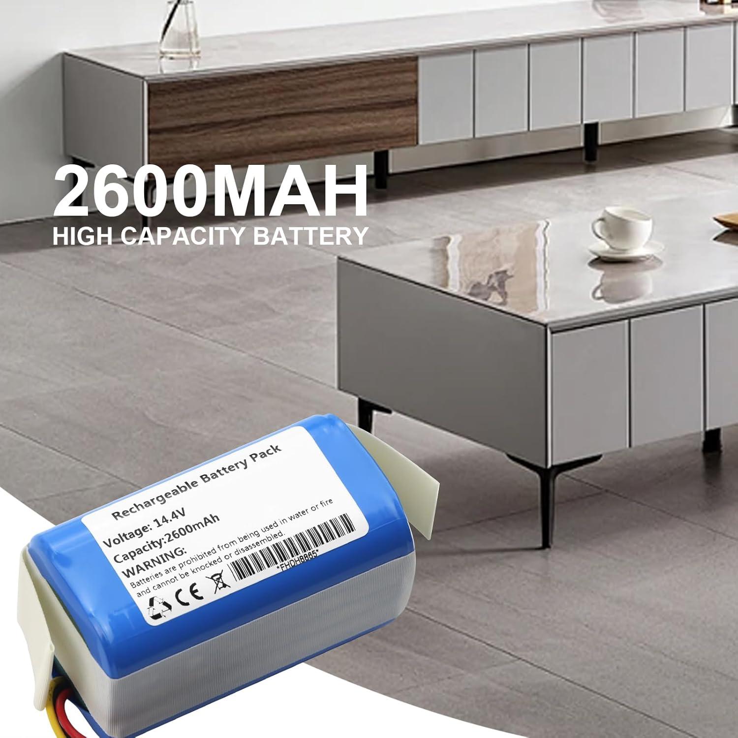 Batería de Reemplazo ZTHY AK330 14.4V 2600mAh para Eufy L50/L60