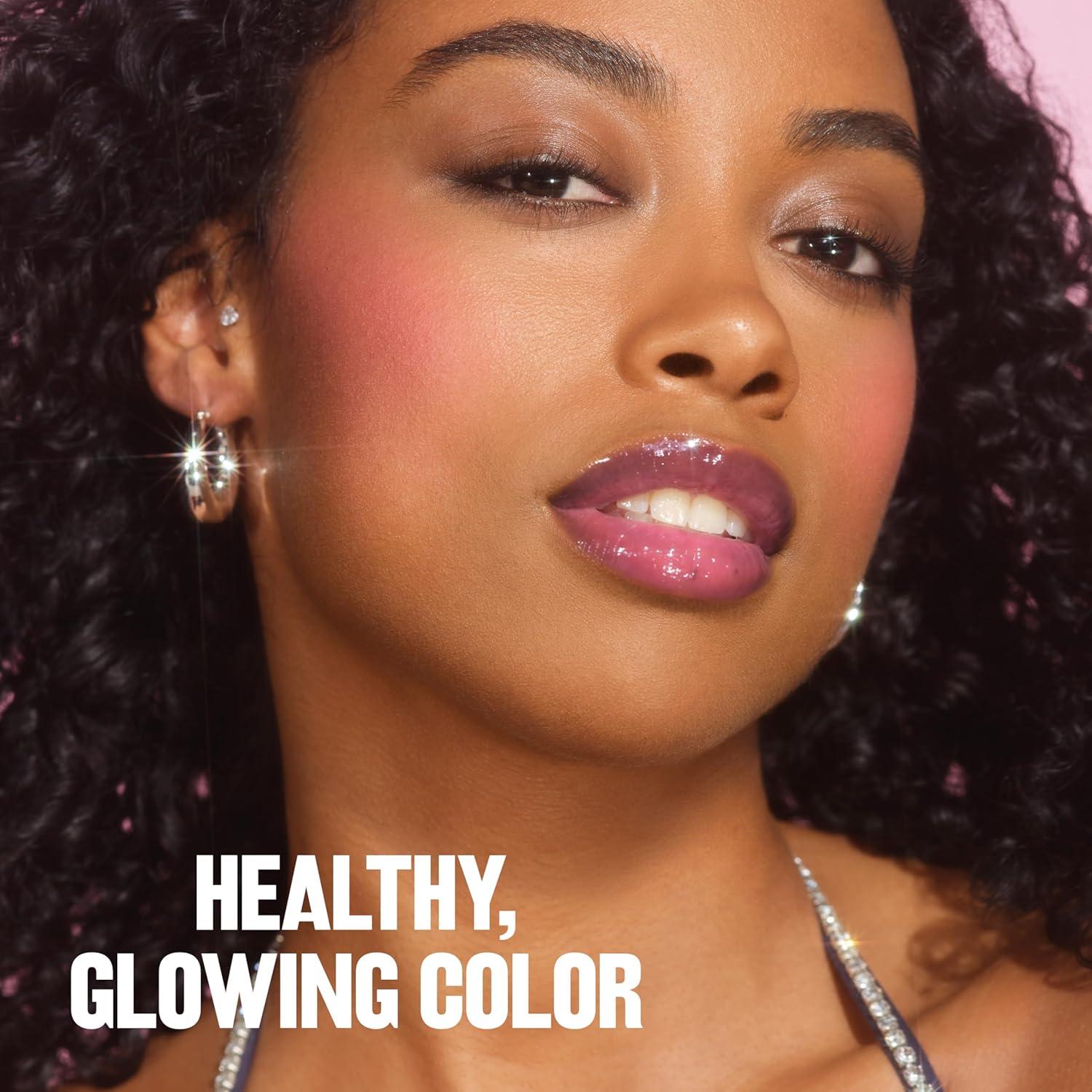 Rubor Líquido Revlon Glimmer 101 Coralicious 9.46 ml