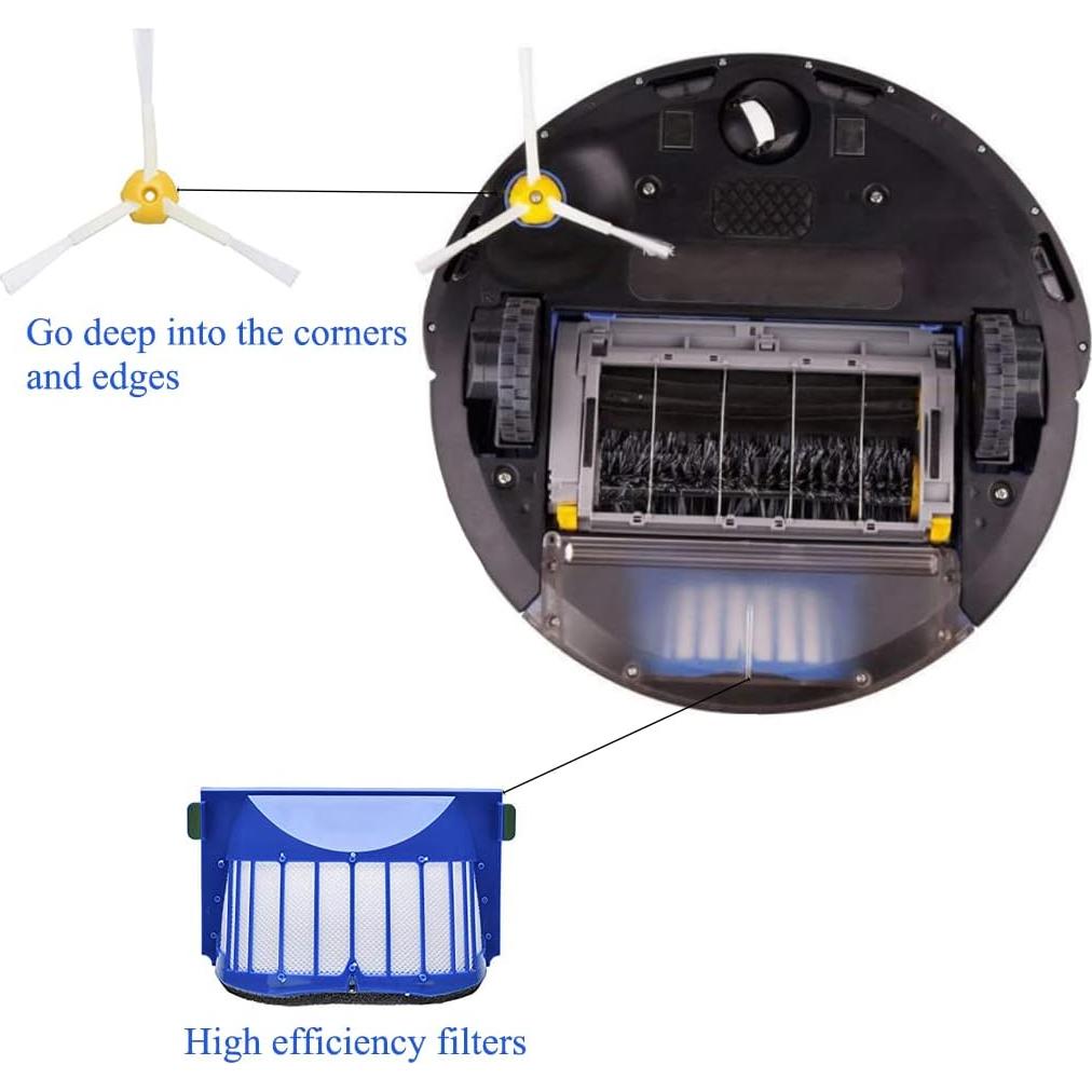 Piezas de Repuesto MZY para iRobot Roomba 500/600 - 19 Paquete