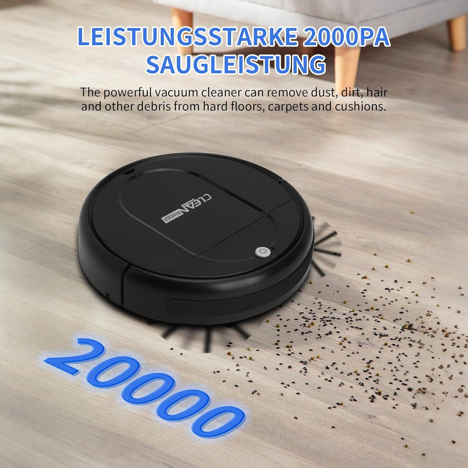 Aspiradora Robot Genérico S30B 3 en 1 3000Pa Limpieza Eficaz