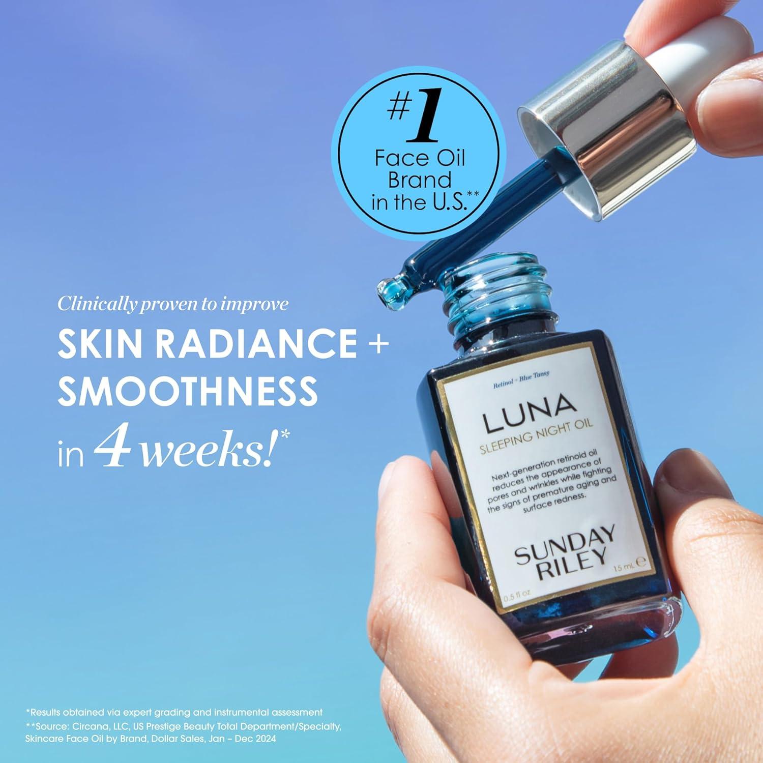 Aceite Facial Nocturno Anti Envejecimiento Sunday Riley 14.79 ml