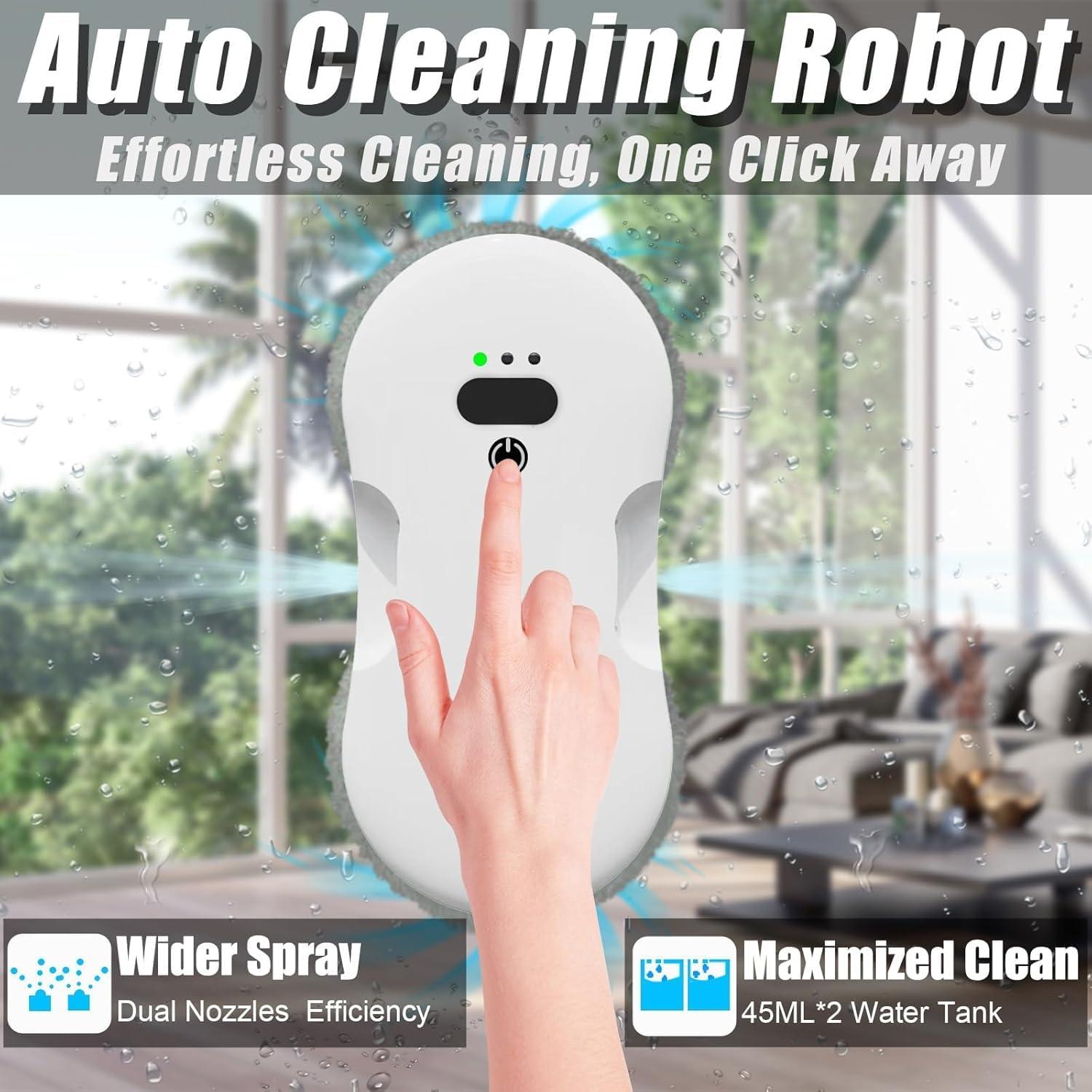 Robot Limpiador de Ventanas OSTICO Ultra Delgado 2800Pa