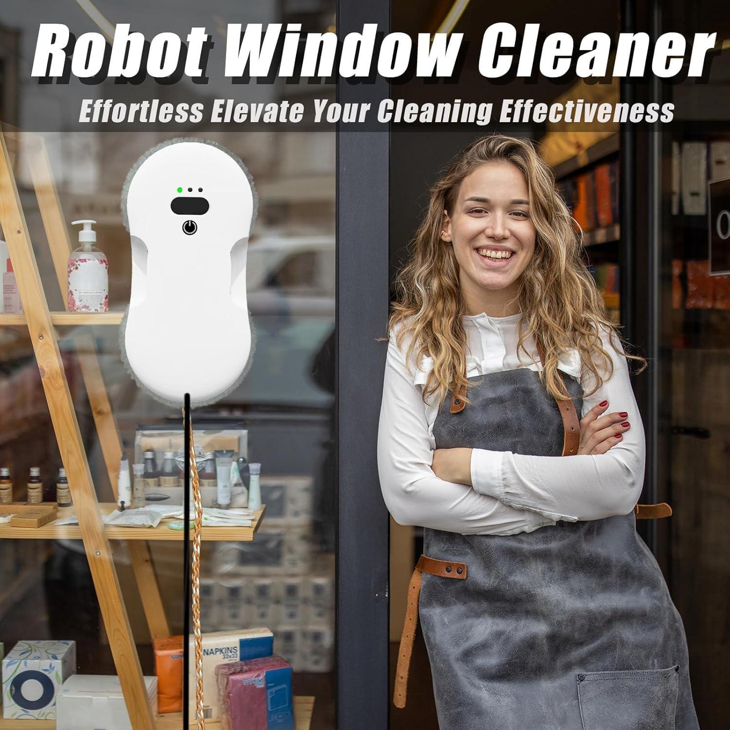 Robot Limpiador de Ventanas OSTICO Ultra Delgado 2800Pa