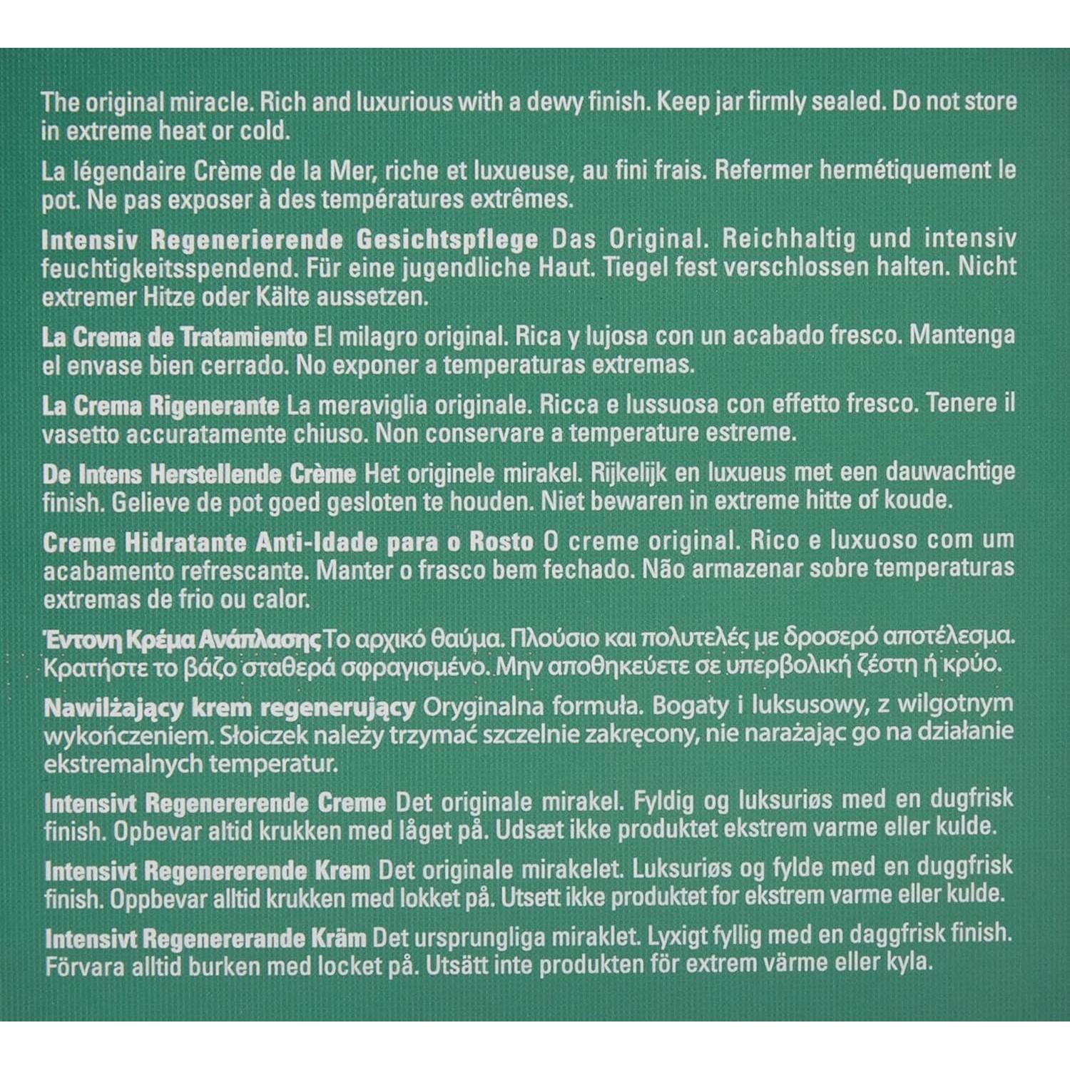 Crema Hidratante La Mer 100 ml - Piel Radiante y Suave