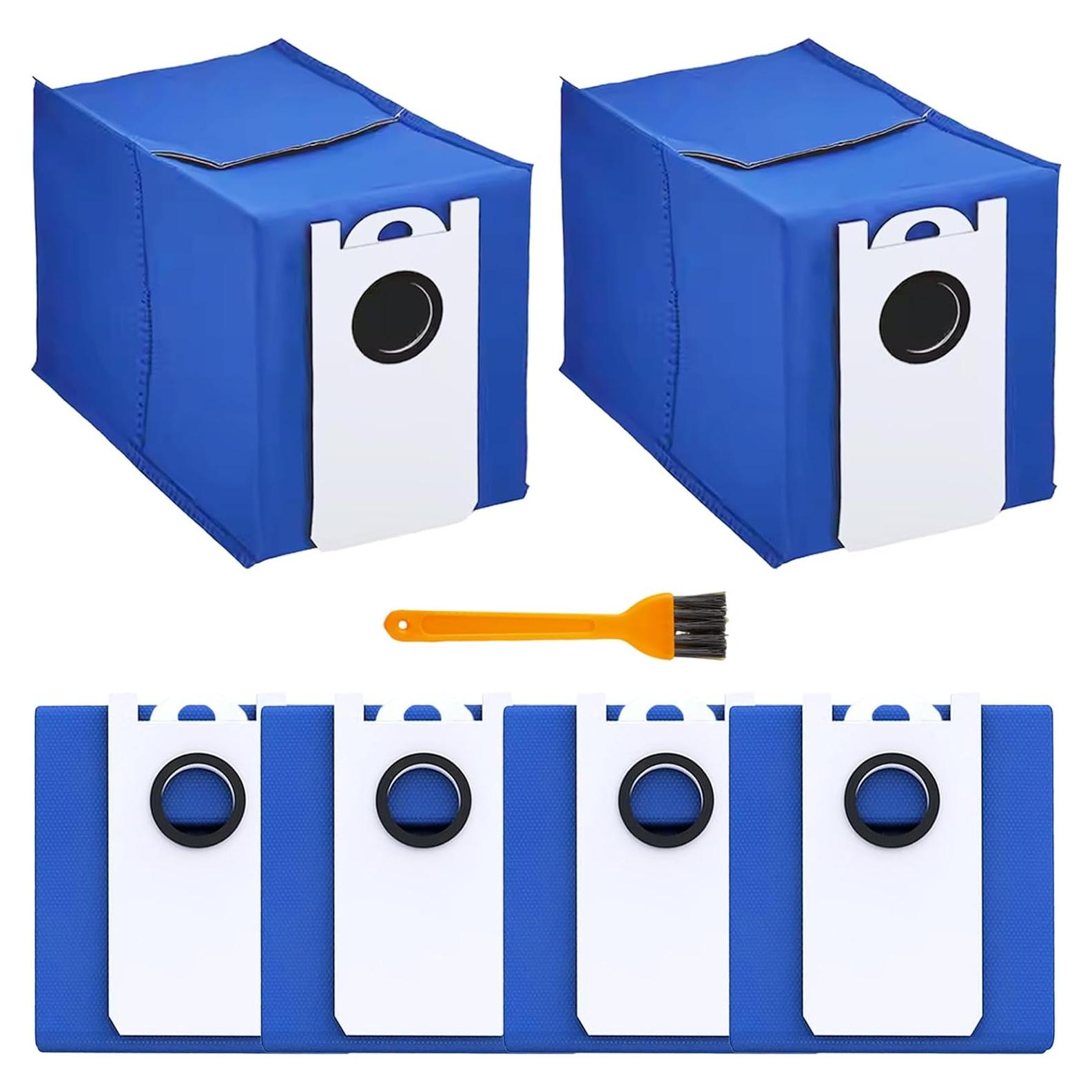 Paquete de 6 bolsas de polvo Loszaral 4.6L para bObsweep