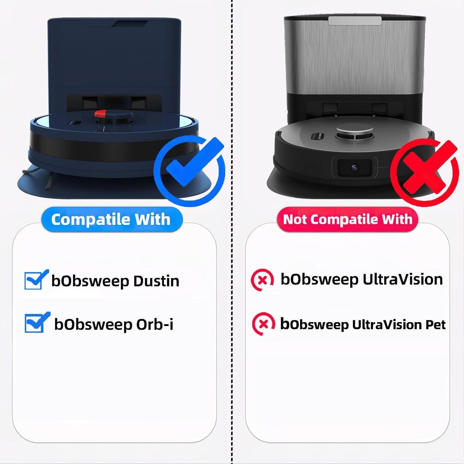 10 Bolsas Desechables HUIZHEN para Aspiradora Robot bObsweep