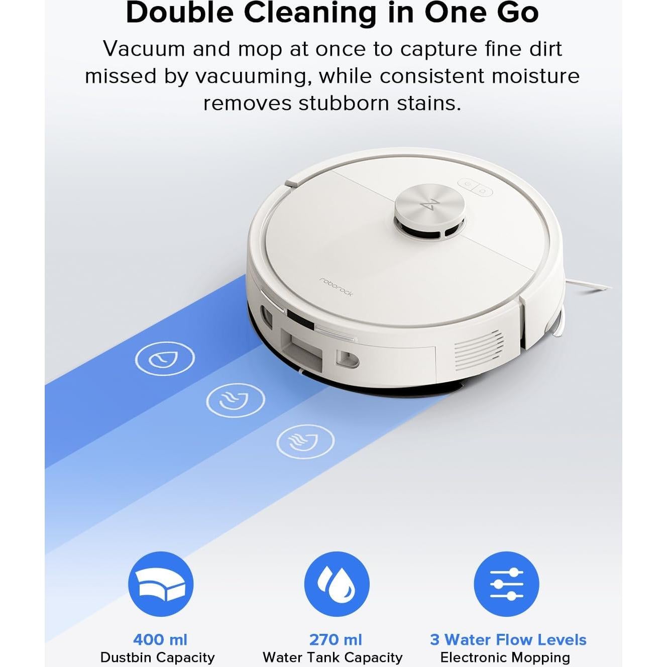 Aspiradora Robot Roborock Q7 L5 con Mopa y Navegación LiDAR