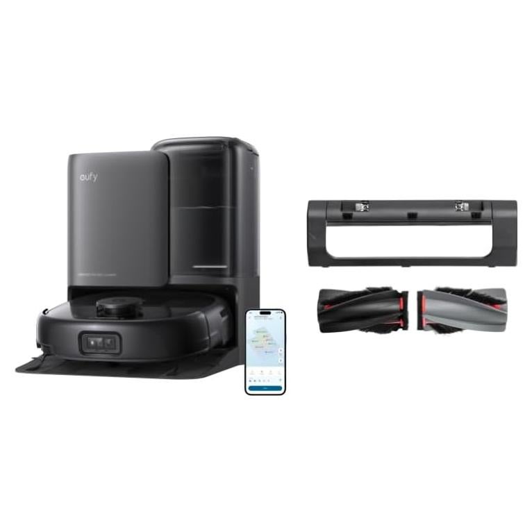 Aspiradora Robot eufy E25 con Cepillo Rodante y Autolavado