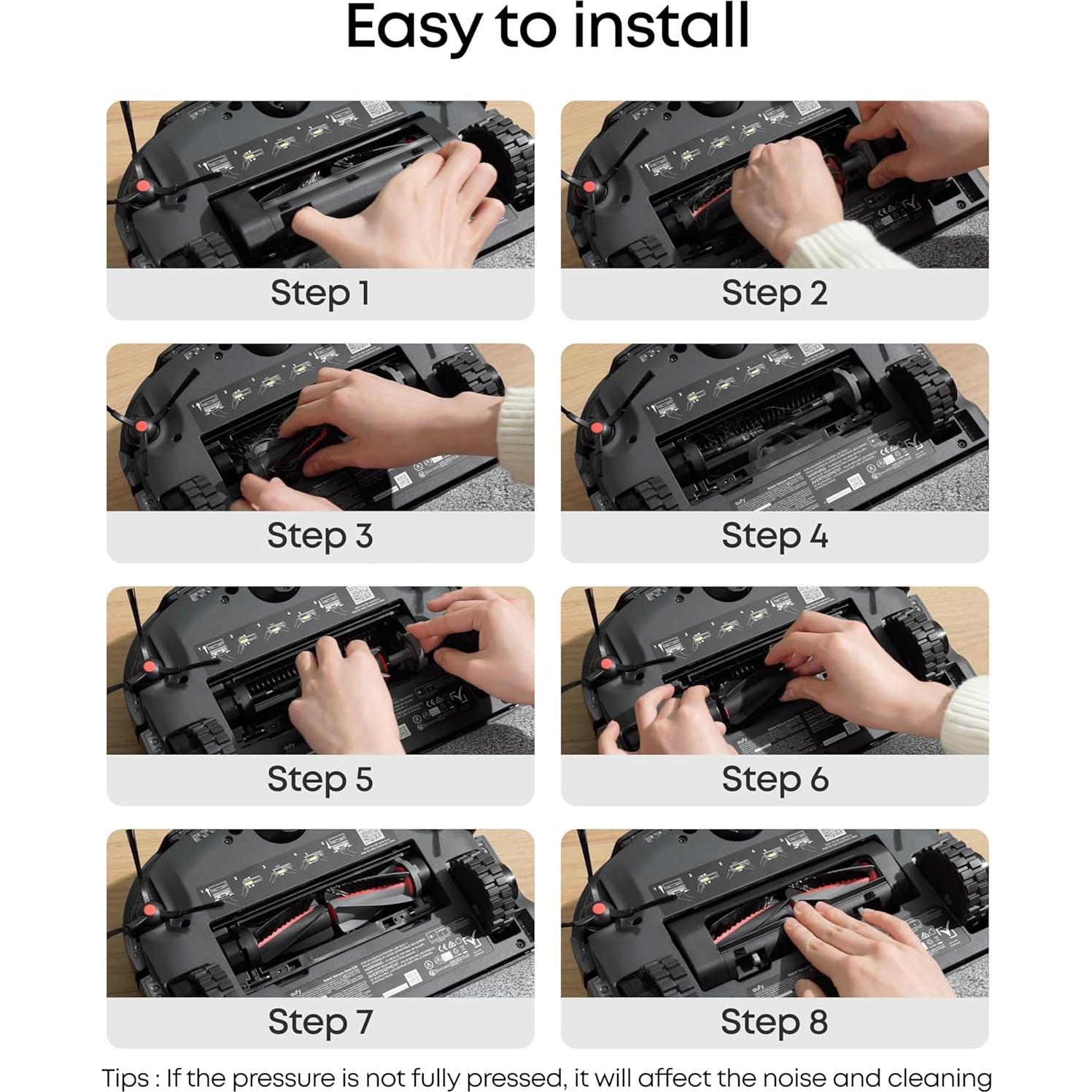 Aspiradora Robot eufy E25 con Cepillo Rodante y Autolavado