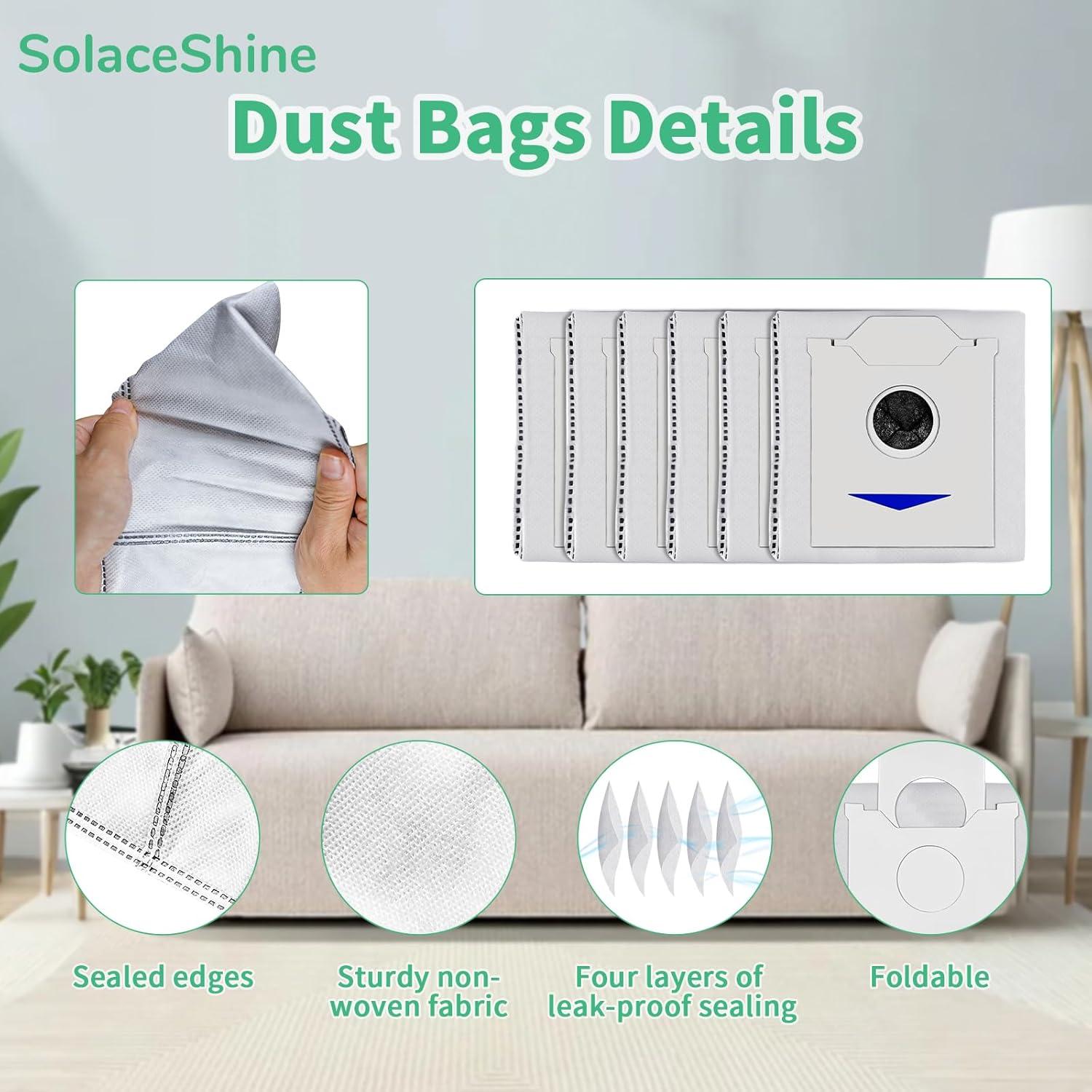 Kit de Repuestos SolaceShine para Ecovacs Deebot N30 - 16 Piezas