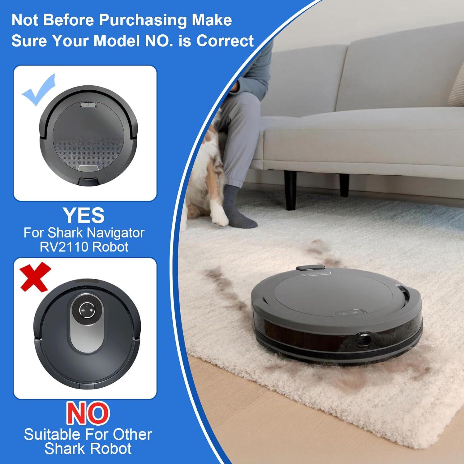 Accesorios de Reemplazo para Aspiradora Robot Shark RV2110