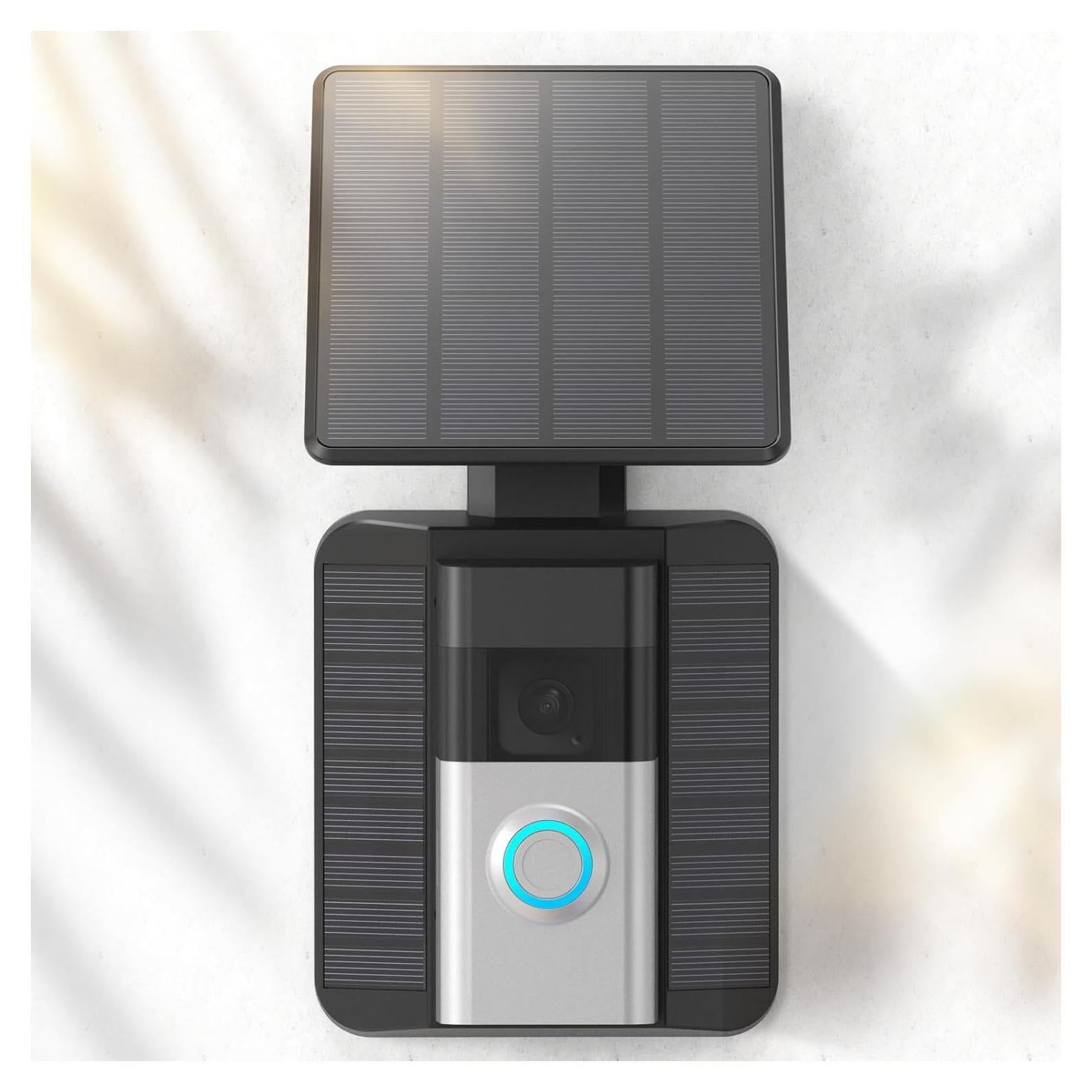 Cargador Solar QIBOX para Timbre Ring Video Doorbell 3/4