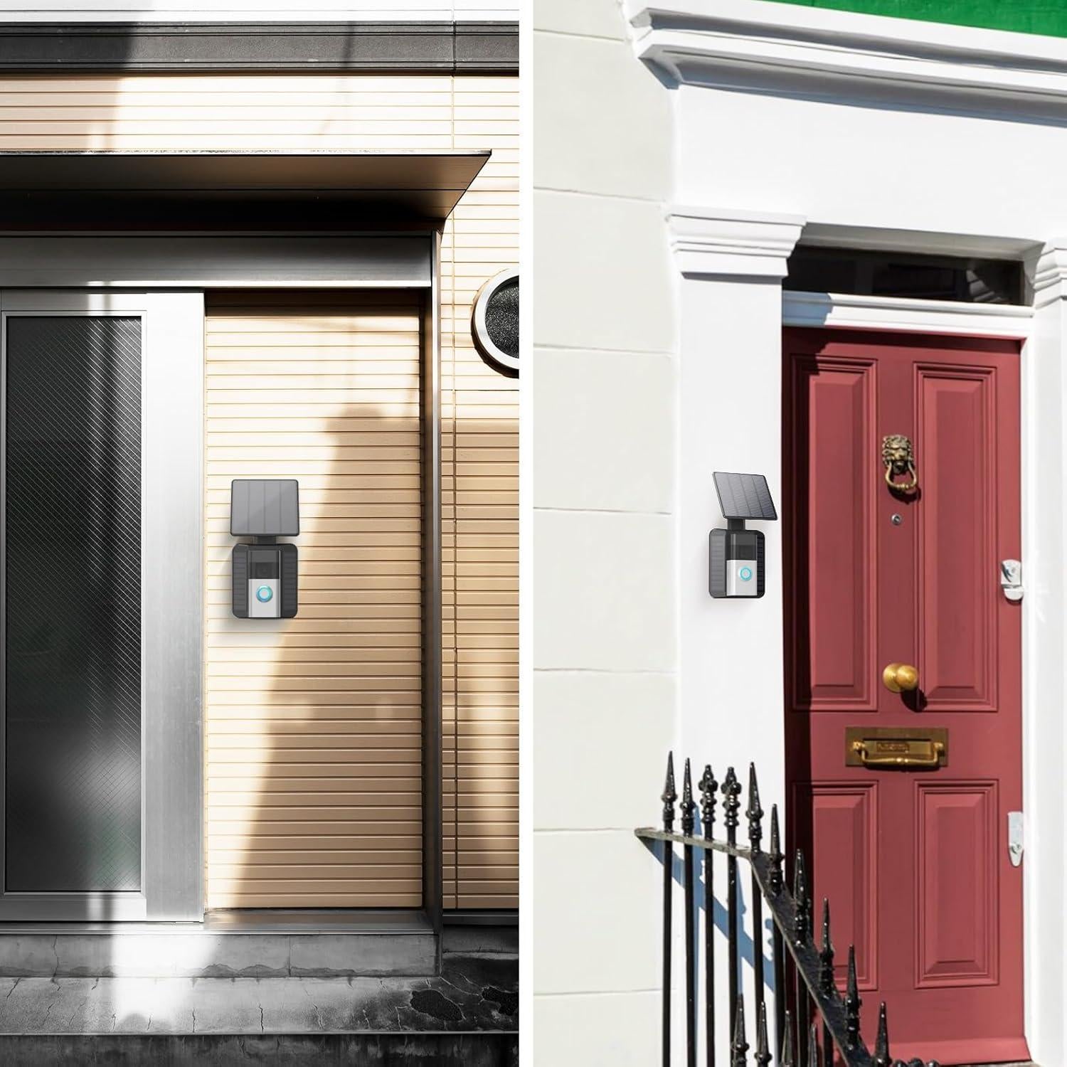 Cargador Solar QIBOX para Timbre Ring Video Doorbell 3/4