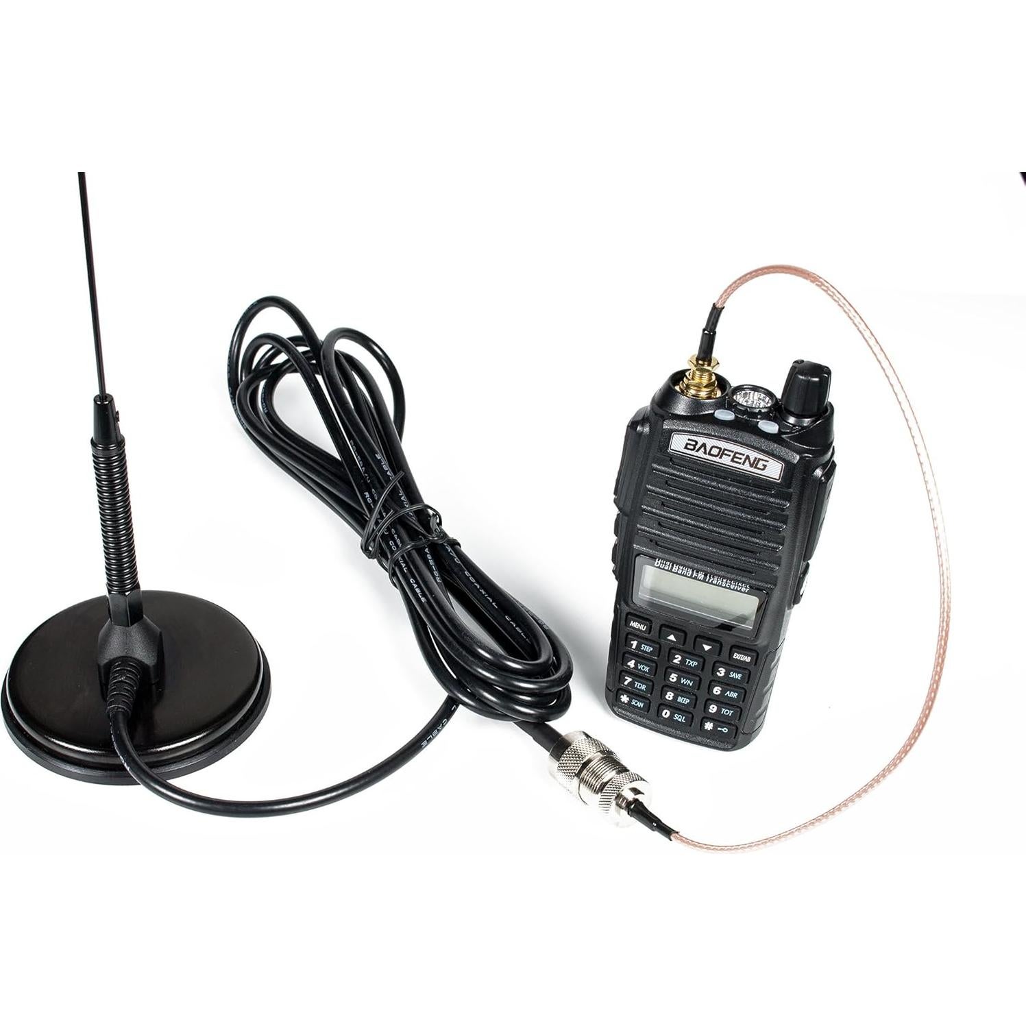 Antena Magnética Nagoya UT-72 PL-259/SMA 50.8 cm VHF/UHF